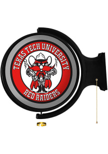 The Fan-Brand Texas Tech Red Raiders Raider Red Round Rotating Lighted Sign