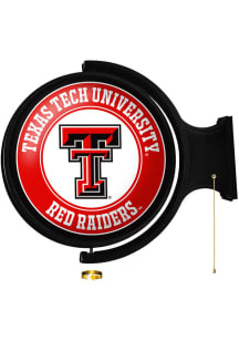 The Fan-Brand Texas Tech Red Raiders Round Rotating Lighted Sign