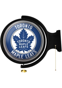 The Fan-Brand Toronto Maple Leafs Round Rotating Lighted Sign