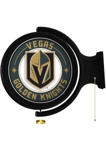 The Fan-Brand Vegas Golden Knights Round Rotating Lighted Sign