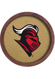 The Fan-Brand Rutgers Scarlet Knights Knight Faux Barrel Framed Cork Board Sign
