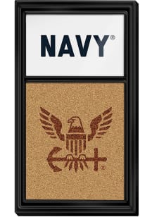 The Fan-Brand Navy Dual Logo Cork Note Board Sign