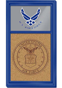 The Fan-Brand Air Force Dual Logo Cork Note Board Sign