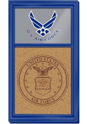 Air Force Dual Logo Cork Note Board Sign