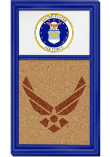 The Fan-Brand Air Force Dual Logo Seal Cork Note Board Sign