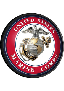 The Fan-Brand Marine Corps Round Slimline Lighted Wall Sign