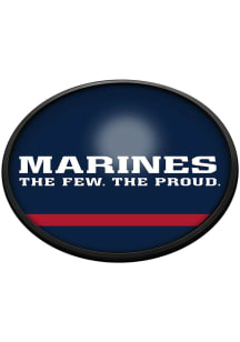 The Fan-Brand Marine Corps Oval Slimline Lighted Wall Sign