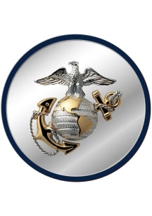 The Fan-Brand Marine Corps Modern Disc Mirrored Wall Sign