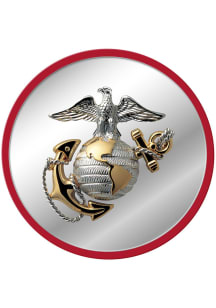 The Fan-Brand Marine Corps Modern Disc Mirrored Wall Sign