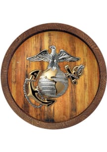 The Fan-Brand Marine Corps Faux Barrel Top Sign