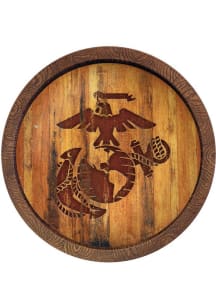 The Fan-Brand Marine Corps Branded Faux Barrel Top Sign
