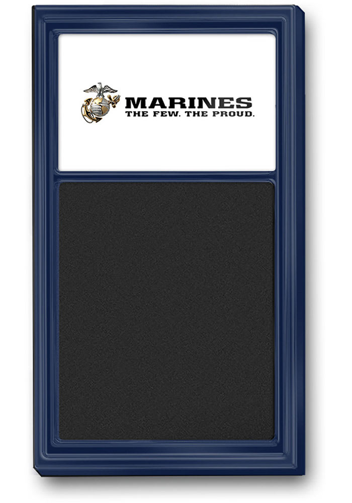 Marine Corps Seal Chalk Note Board Sign