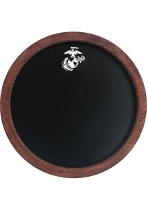 The Fan-Brand Marine Corps Modern Chalkboard Faux Barrel Top Sign