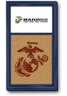 The Fan-Brand Marine Corps Dual Logo Cork Note Board Sign