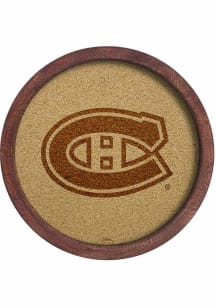 The Fan-Brand Montreal Canadiens Barrel Top Cork Note Board Sign