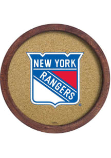 The Fan-Brand New York Rangers Barrel Top Cork Note Board Sign