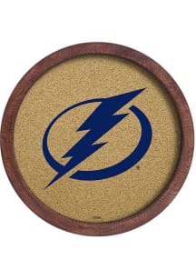 The Fan-Brand Tampa Bay Lightning Barrel Top Cork Note Board Sign