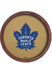 The Fan-Brand Toronto Maple Leafs Barrel Top Cork Note Board Sign