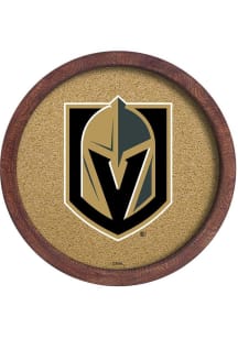 The Fan-Brand Vegas Golden Knights Barrel Top Cork Note Board Sign