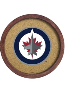 The Fan-Brand Winnipeg Jets Barrel Top Cork Note Board Sign