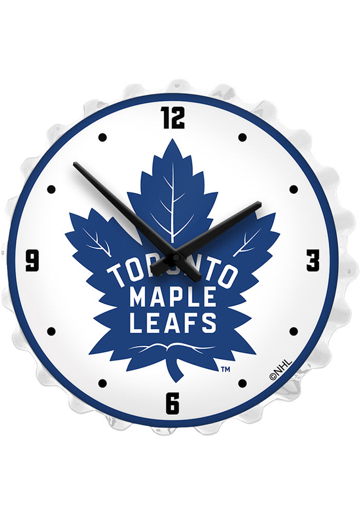 Toronto Maple Leafs Bottle Cap Lighted Wall Clock