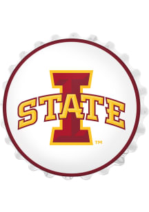 The Fan-Brand Iowa State Cyclones Bottle Cap Wall Light Sign