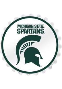 The Fan-Brand Michigan State Spartans Bottle Cap Wall Light Sign