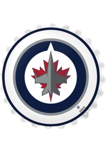 The Fan-Brand Winnipeg Jets Bottle Cap Wall Light Sign
