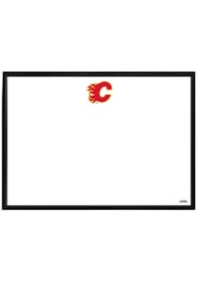 The Fan-Brand Calgary Flames Framed Dry Erase Wall Sign
