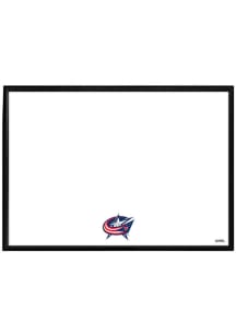 The Fan-Brand Columbus Blue Jackets Framed Dry Erase Wall Sign