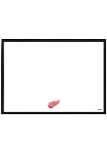 The Fan-Brand Detroit Red Wings Framed Dry Erase Wall Sign
