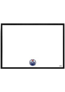 The Fan-Brand Edmonton Oilers Framed Dry Erase Wall Sign