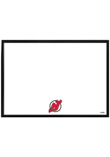 The Fan-Brand New Jersey Devils Framed Dry Erase Wall Sign