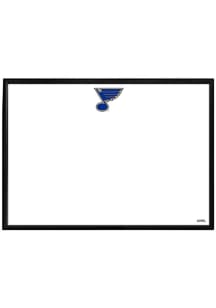 The Fan-Brand St Louis Blues Framed Dry Erase Wall Sign