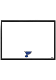 The Fan-Brand St Louis Blues Framed Dry Erase Wall Sign