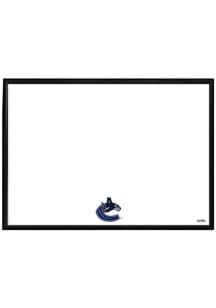 The Fan-Brand Vancouver Canucks Framed Dry Erase Wall Sign