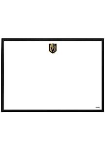 The Fan-Brand Vegas Golden Knights Framed Dry Erase Wall Sign
