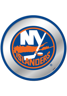 The Fan-Brand New York Islanders Modern Disc Mirrored Wall Sign