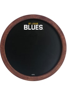 The Fan-Brand St Louis Blues Secondary Logo Barrel Top Chalkboard Sign