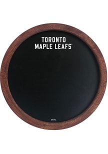 The Fan-Brand Toronto Maple Leafs Secondary Logo Barrel Top Chalkboard Sign