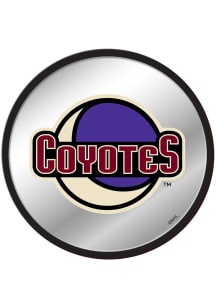 The Fan-Brand Arizona Coyotes Secondary Logo Modern Disc Mirrored Wall Sign