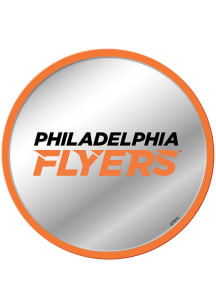 The Fan-Brand Philadelphia Flyers Secondary Logo Modern Disc Mirrored Wall Sign