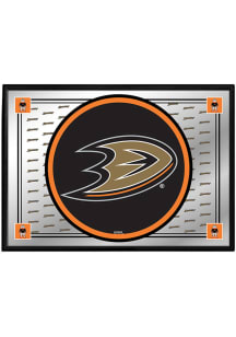 The Fan-Brand Anaheim Ducks Team Spirit Framed Mirrored Wall Sign