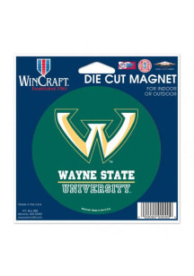 Wayne State Warriors Die Cut Magnet