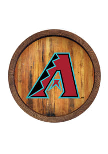 The Fan-Brand Arizona Diamondbacks Faux Wood Barrel Top Sign