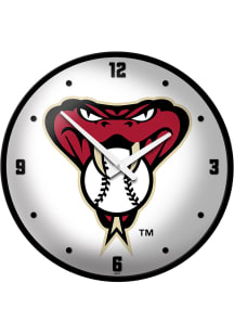 Arizona Diamondbacks Logo Modern Disc Wall Clock