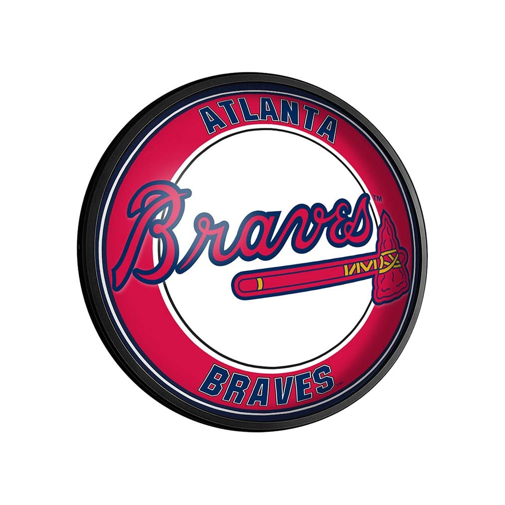 Atlanta Braves 24'' Round Heritage Logo Sign
