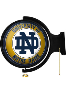 The Fan-Brand Notre Dame Fighting Irish Round Rotating Lighted Sign