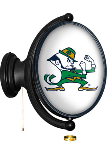 The Fan-Brand Notre Dame Fighting Irish Original Oval Rotating Lighted Sign