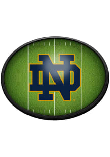 The Fan-Brand Notre Dame Fighting Irish On the 50 Oval Slimline Lighted Sign